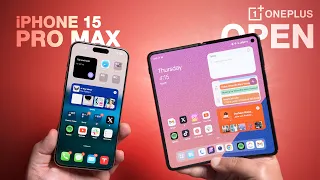 OnePlus Open is Amazing: Should I Ditch My iPhone 15 Pro Max?