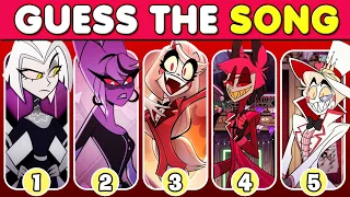 GUESS WHO'S SINGING | Hazbin Hotel Song & Voice | Alastor, Lucifer, Charlie, Lute, Carmilla