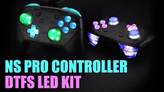 eXtremeRate Nintendo Switch PRO Controller DTFS LED Kit Installation Guide