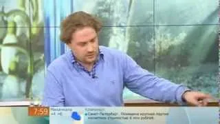 28.03.2012 Алексей Барабаш в гостях у программы «Доброе утро»