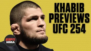 Khabib Nurmagomedov previews fight vs. Justin Gaethje at UFC 254 | FULL CONVO | ESPN MMA