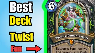 Hearthstone Twist Best Deck Quest Demon Hunter Deck