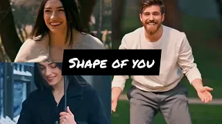 Shape of you | شيشيك و اسكندر | مسلسل اللهيب 🌝💓 #alev_alev