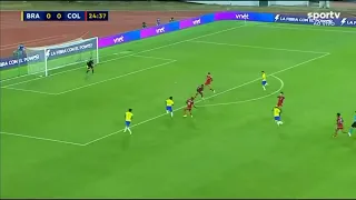 Gol Endrick Brasil x Colômbia Pré-Olímpico 2024