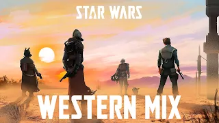 Star Wars: WESTERN MUSIC MIX | The Mandalorian Theme, Bad Batch, Cad Bane (Season 3 Soundtrack)