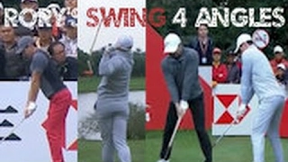 Rory McIlroy's Dynamic Driver Swing 4 Angles 2016 WGC HSBC PGA Tournament