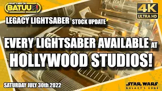 Legacy Lightsaber Stock Update | Dok-Ondar’s | Star Wars Galaxy's Edge | Hollywood Studios | Disney