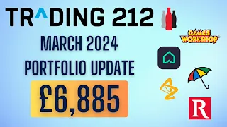Trading 212 Portfolio Update | UK Dividend Stocks | March 2024