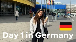 MY FIRST DAY IN BERLIN 🇩🇪 | Indian living in Germany | Shopping in Berlin 🛒