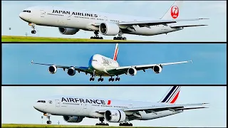 15 MINS of Big Planes Compilation at CDG | Paris Charles de Gaulle Airport Planes Spotting 2