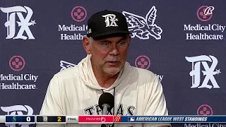 Bruce Bochy: "I saw a guy that was on top of his game again tonight"