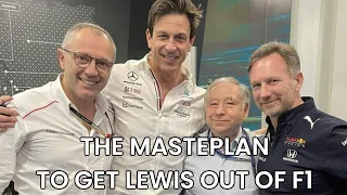 FORMULA ONE'S  MASTER PLAN TO GET RID OF LEWIS HAMILTON ??