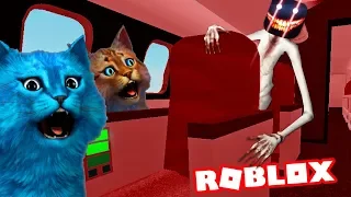 ЛАГЕРЬ в САМОЛЕТЕ С МОНСТРОМ SCP В РОБЛОКС Airplane Camping ROBLOX КОТЁНОК ЛАЙК И КОТИК ИГРОМАН