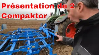 Essai et présentation du Compaktor Lemken en 2 versions.