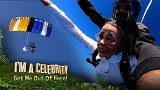 Olivia Attwood & Chris Moyles JUMP out of a helicopter | I'm A Celebrity... Get Me Out Of Here!