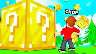 OPENING 1000 LUCKY BLOCKS INSIDE ROBLOX WITH CHOP