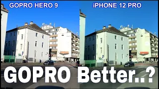 GoPro Hero 9 vs iPhone 12 Pro | 4K UHD