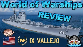 Vallejo "T9/US/CL" kostet 22.000 Stahl?! "Review"⚓️ in World of Warships 🚢