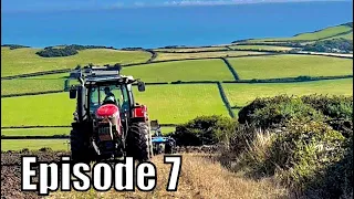 IsleFarm Episode Seven - Combine Harvesting - ManxGrandPrix - Fencing - Ploughing