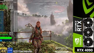 Horizon Forbidden West Very High Settings DLSS3 4K| RTX 4090 | i9 14900KS