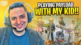 MY 5 YEAR OLD SON PLAYING PAYLOAD MODE - RP GIVEAWAY - PUBG MOBILE - MRJAYPLAYS