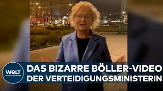 CHRISTINE LAMBRECHT: "Krone der Peinlichkeiten" Das bizarre Böller-Video der Verteidigungsministerin