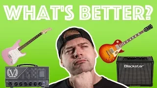 good guitar/bad amp VS bad guitar/good amp