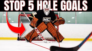 Learn How To Stop More Shots 5-Hole | Hockey Goalie Tips Ep 4