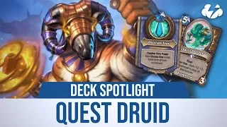 QUEST DRUID DECK SPOTLIGHT | Tempo Storm Hearthstone [Saviors of Uldum]