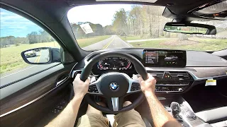 2022 BMW 540i: POV Drive, Impressions and ASMR