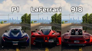 NFS Unbound: McLaren P1 vs Ferrari LaFerrari vs Porsche 918 Spyder - WHICH IS FASTEST (Drag Race)