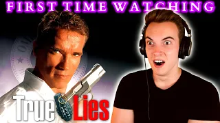 TRUE LIES (1994) is BRILLIANT!! | First Time Watching | (reaction/commentary/review)