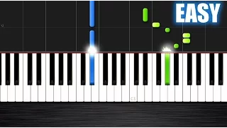 Silent Night - EASY Piano Tutorial by PlutaX - Synthesia