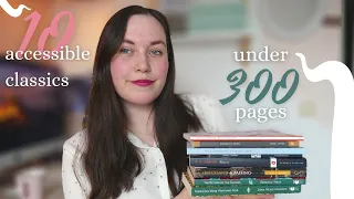 Classics for Beginners | 10 accessible classics under 300 pages | book recommendations