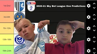 The EFL SHOW #4: OUR 2020-21 Sky Bet League One Predictions (Gillingham To Win The League) 🤔🤔