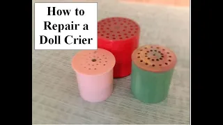 How to repair a doll crier.