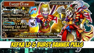 [DFFOO GL]KEFKA - LD / BURST Banner Pulls - The MAD CLOWN is back!