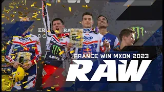 2023 MXON ERNEE! Maxime Renaux, Romain Febvre & Tom Vialle WIN the biggest motocross race!