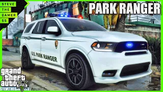 GTA 5  LSPDFR Park Ranger Patrol| GTA 5 Lspdfr Mod| Happy New year!!!