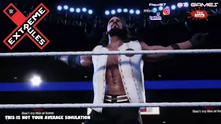 WWE 2K19 -  Extreme Rules 2019 : AJ Styles vs Ricochet