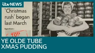 Ye Olde London Underground Christmas Pudding recipe found in archives | ITV News