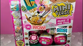 New!!!!!! Mini Verse Make It Mini Food Diner Series 2 Wave 2!!!!!!!!!! New Items!!!!