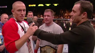 💥 I'M NOT IMPRESSED BY YOUR PERFORMANCE - GSP to Matt Hughes