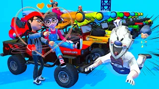 Scary Teacher 3D Fat- Tani hate Ice Scream- F1 Race At Highway!!! Funny Animation and The end