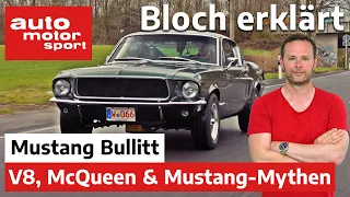 Ford Mustang Bullitt (1968): Fahren wie Steve McQueen? - Bloch erklärt #140 | auto motor und sport