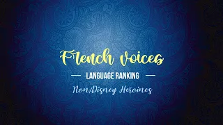 Non/Disney Heroines | French ranking (Français)