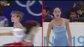 [HD] Ladies FS Group 4 Warming Up - 1998 Nagano Olympics - Michelle Kwan, Slutskaya, Tara Lipinski..