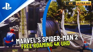 Marvel's Spider-Man 2 | 4K Ultra Ray Tracing Free Roam on PS5 l No HUD