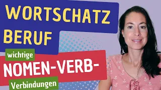 Bitte beraumen Sie eine Besprechung an! - Nomen-Verb-Verbindungen - Wortschatz Beruf (B2/C1)