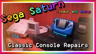 Sega Saturn Repair and Recap... How hard can it be?